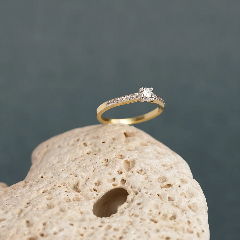 Pavé Engagement Rings