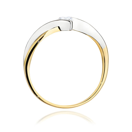 14k (585) Gold Ring | 0.08ct Diamond | GREMARI Jewelry
