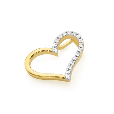 zlatý prívesok so 0,085 ct diamantmi z0026-diw-01