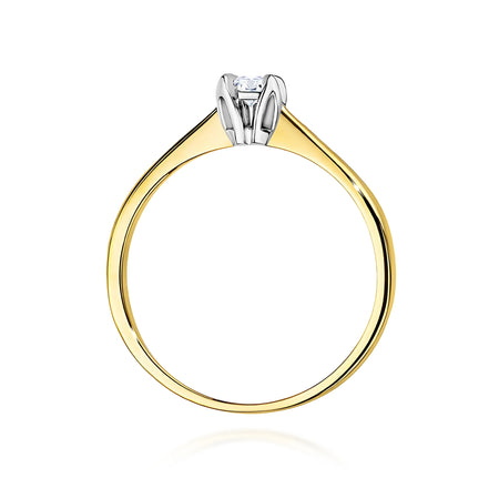 14k (585) Gold Ring | 0.30ct Diamond | GREMARI Jewelry
