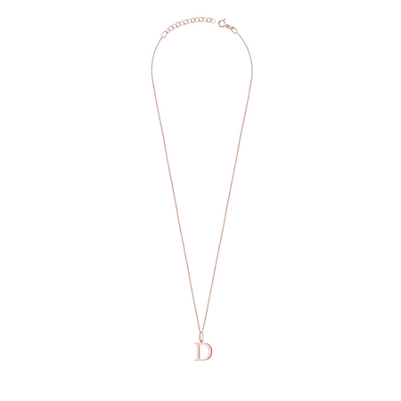 14-carat rose gold necklace with 0.005ct diamond. Excellent gift. Authenticity of diamond is confirmed by a certificate.