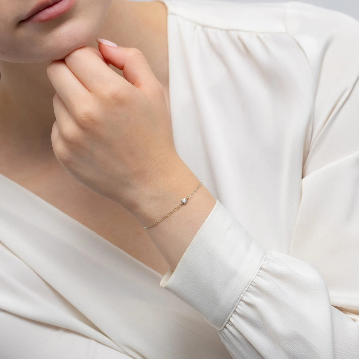 zlatý-náramok-s-diamantom-0-02ct-b0038-diw-01