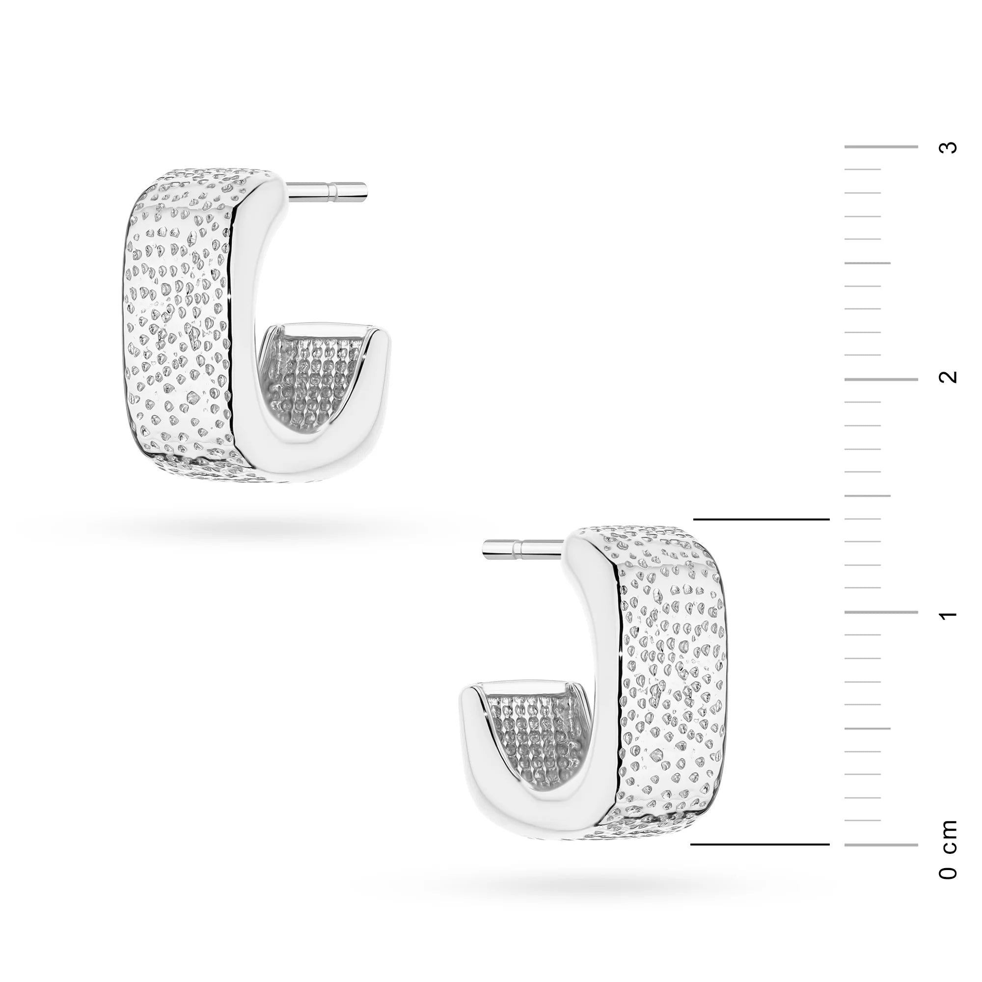 Sterling Silver (925) Earrings | Geometric Design | GREMARI Jewelry