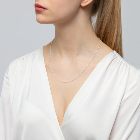 Sterling Silver (925) Singapore Chain | 1.8mm | GREMARI Gift