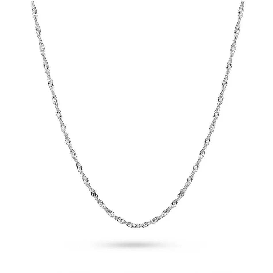 Sterling Silver (925) Singapore Chain | 1.8mm | GREMARI Gift
