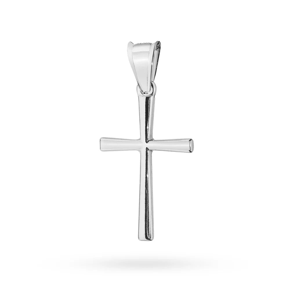 Silver (925) Small Cross Pendant | Minimalist Cross | GREMARI Jewelry 