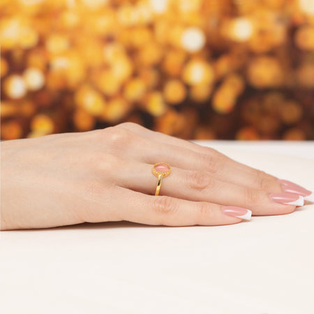 gold-plated-silver-ring-with-pink-quartz-ap196-925-rz