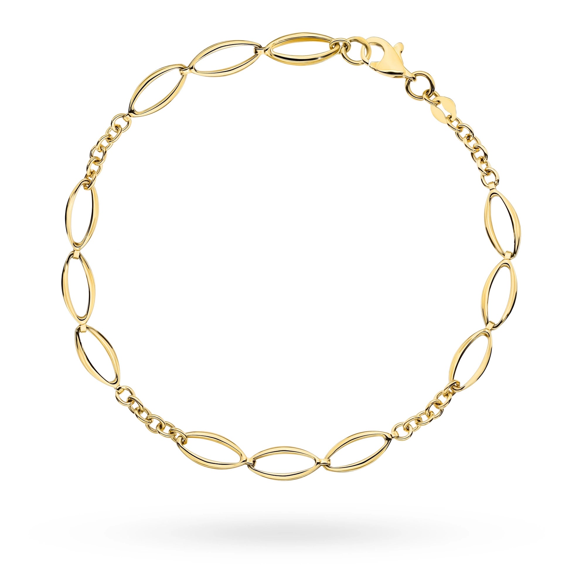 gold-bracelet-with-triple-oval-links-b-gw-356-585