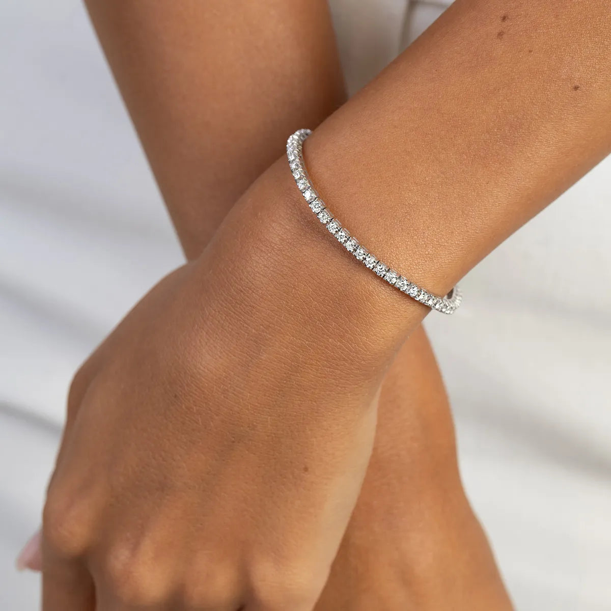 súprava zlatých náramkov s 1,98 ct laboratórnych diamantov b0031-ldw-06