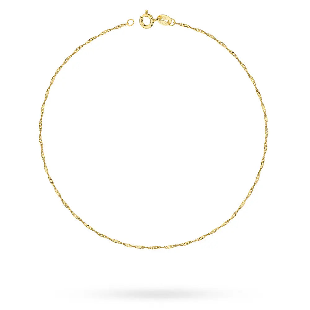 zlatý-náramok-na-členok-singapurský-reťaz-1-1mm-bn049-585