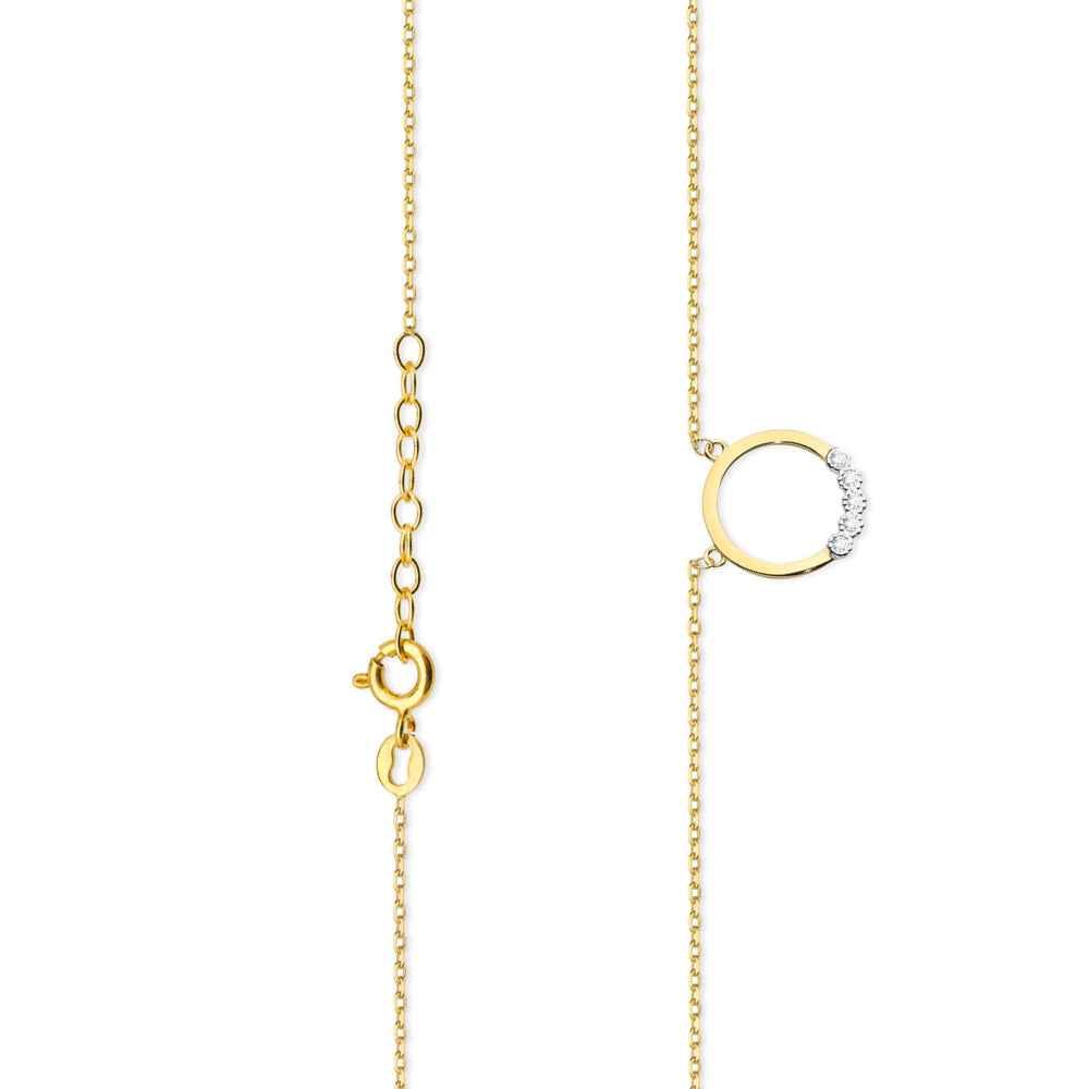 gold-celebrity-necklace-with-diamonds-circle-n0020