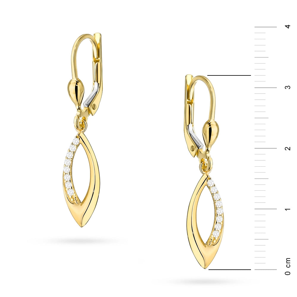 gold-earrings-with-english-clasp-with-zirconia-teardrops-k-gw-744-585