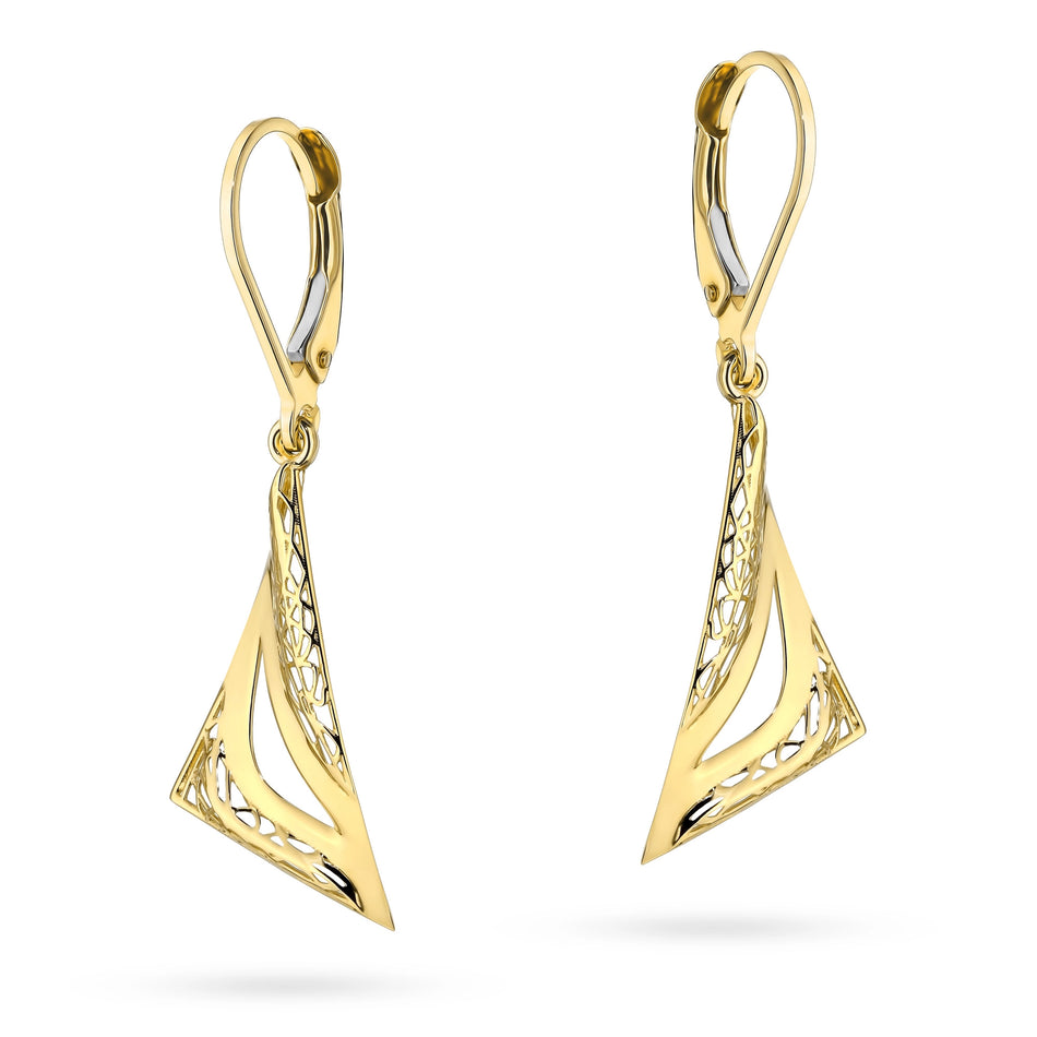 gold-earrings-with-english-clasp-openwork-triangles-k-gw-796-585