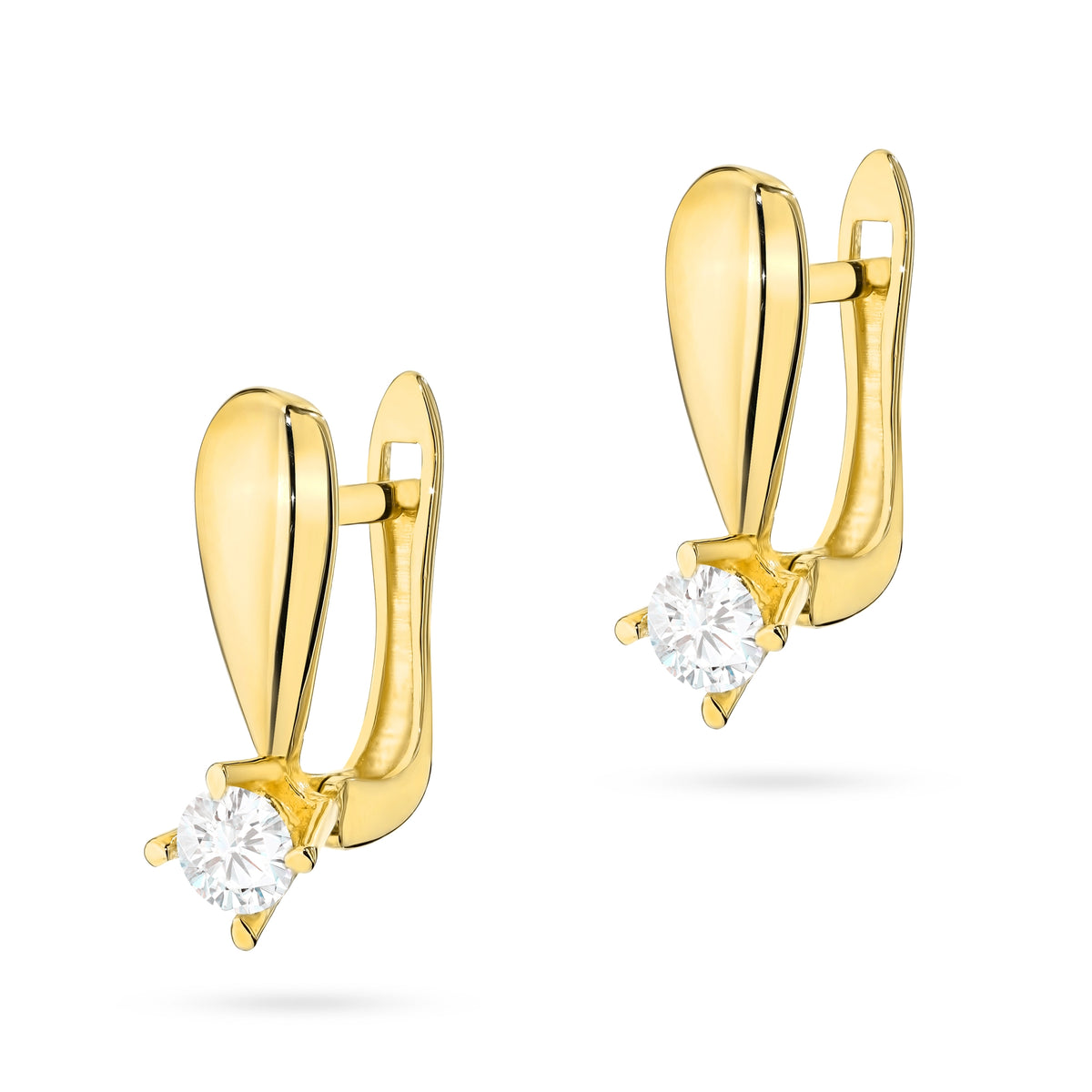 gold-earrings-with-english-clasp-zirconia-teardrops-k-gw-861-585