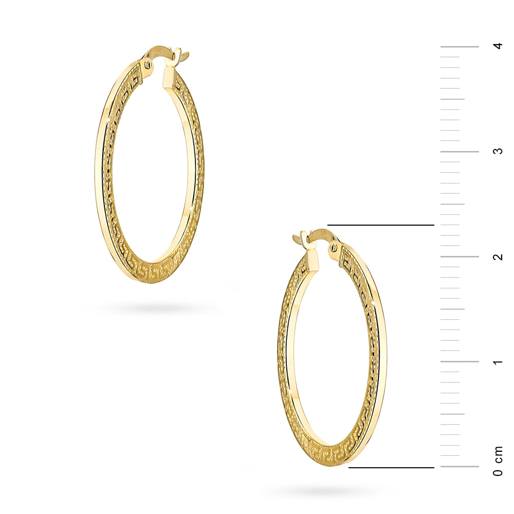náušnice so zlatým anglickým zapínaním k-gw-948-14k-585