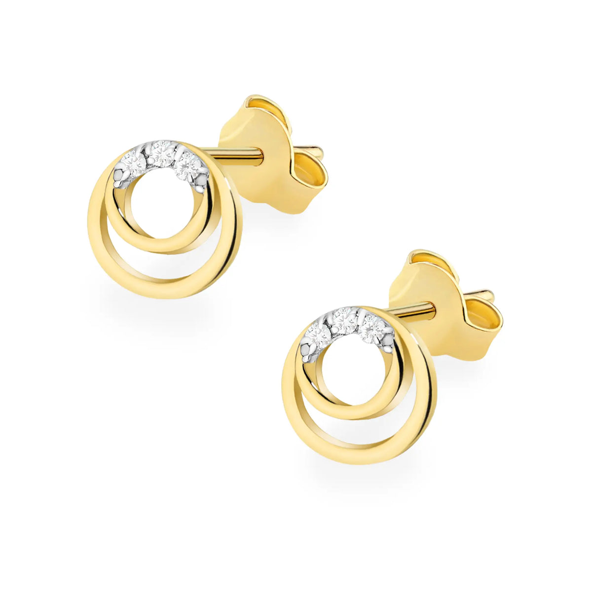 zlaté-náušnice-s-diamantmi-0-03ct-k0078-diw-01