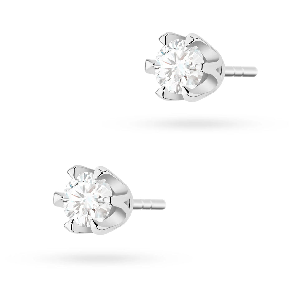 Zlaté náušnice s 0,30 ct Lab-grown diamantmi