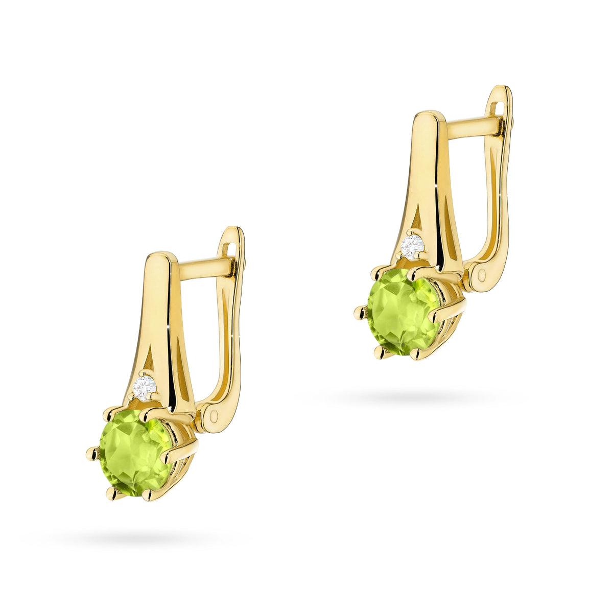 zlaté-náušnice-s-2-x-0,60ct-olivínmi-a-0,029ct-doplnkovými-diamantmi-k0572-peg-01