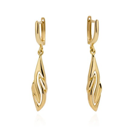 gold-english-clasp-earrings-k091-14k-585
