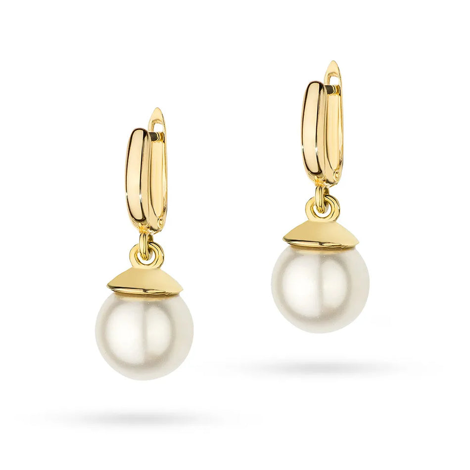 gold-english-clasp-earrings-with-synthetic-pearl-k1198-14k-585
