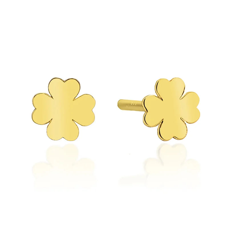 gold-stud-earrings-lucky-k155-14k-585