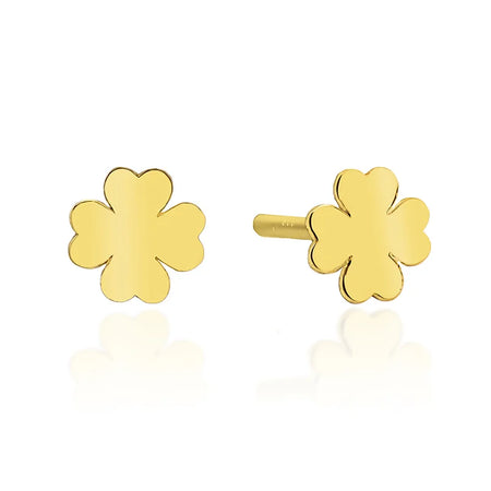 gold-stud-earrings-lucky-k155-14k-585