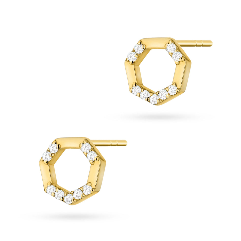gold-stud-earrings-with-zirconia-geometric-k1940-14k-585-b