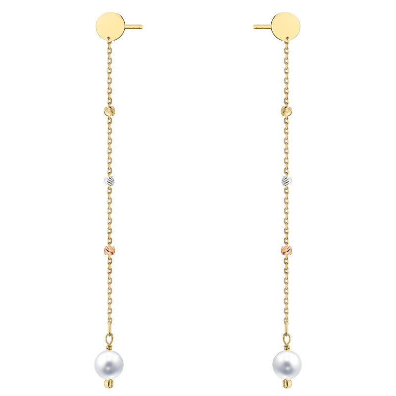 two-color-gold-stud-earrings-with-synthetic-pearl-beads-k1953-14k-585-b