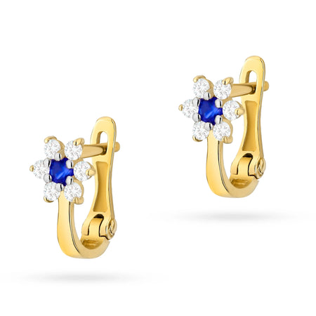children-s-gold-english-clasp-earrings-with-zirconia-k345-14k-585