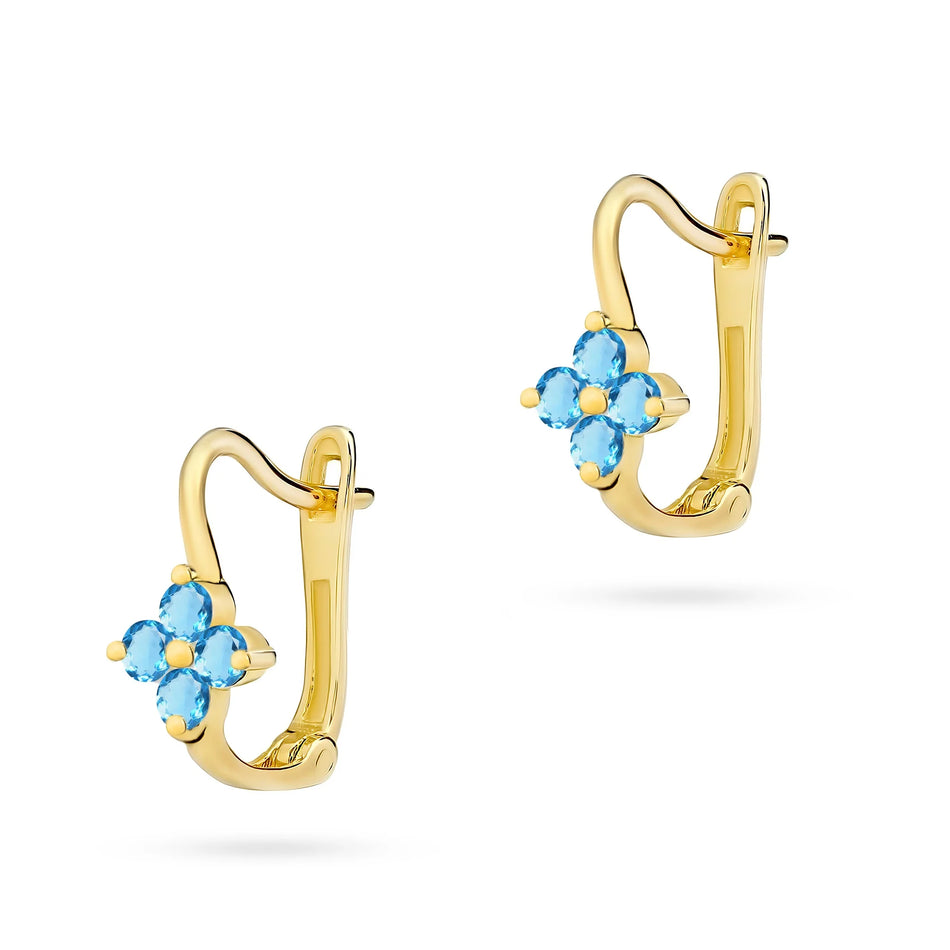 children-s-gold-english-clasp-earrings-with-zirconia-k478-14k-585