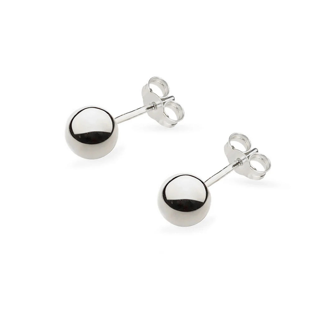 náušnice so zlatými puzetami 3,8 mm k804 14k 585