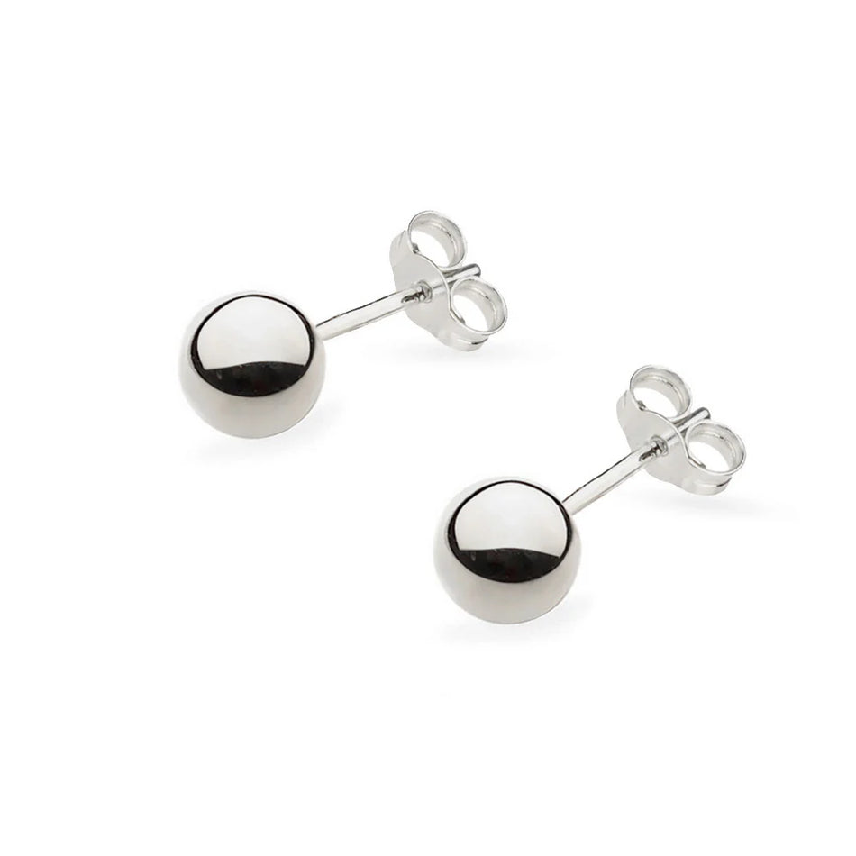 náušnice so zlatými puzetami 3,8 mm k804 14k 585