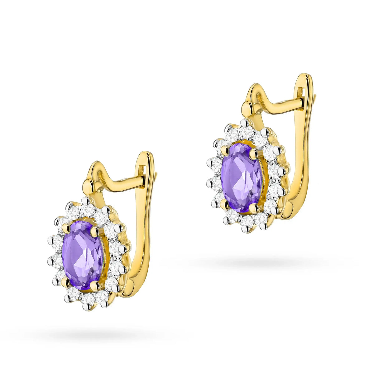 gold-earrings-with-amethysts-and-diamonds