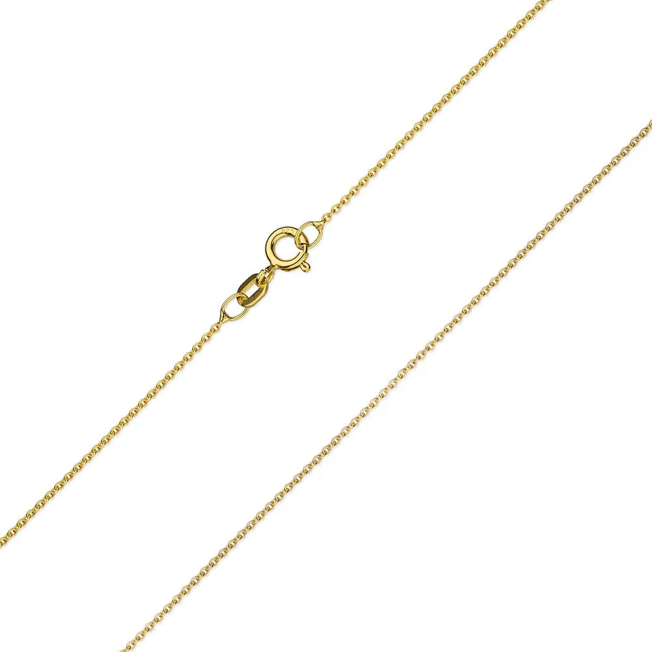 strieborný retiazok rolo pozlátený zlatom 1,1 mm l044 925-z