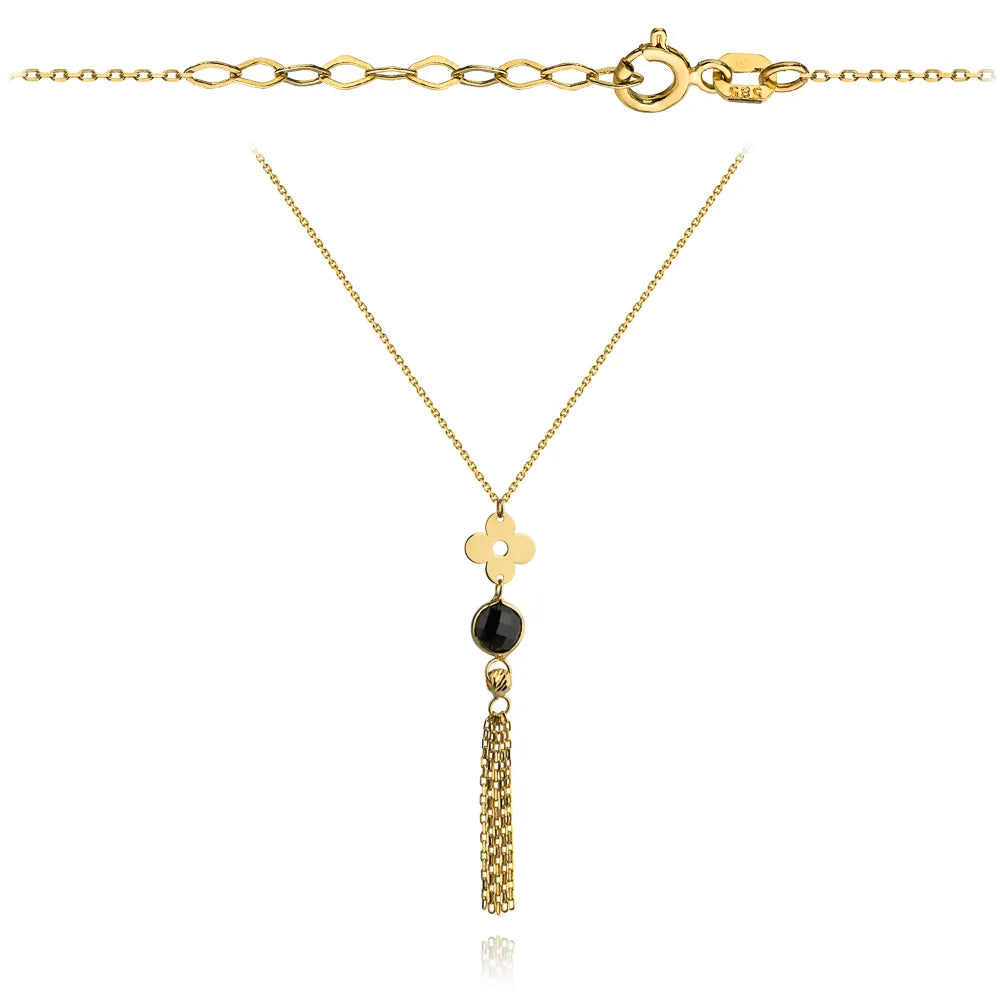 gold-necklace-flower-with-black-zirconia-n-gw-085-585