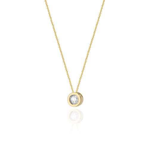 zlatý-náhrdelník-celebrity-s-kruhovým-diamantom-n0016
