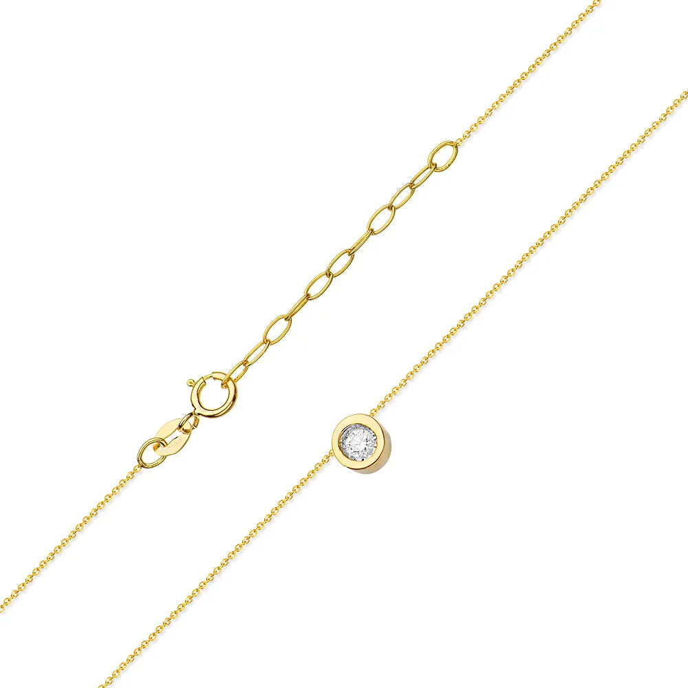 zlatý-náhrdelník-celebrity-s-kruhovým-diamantom-n0016