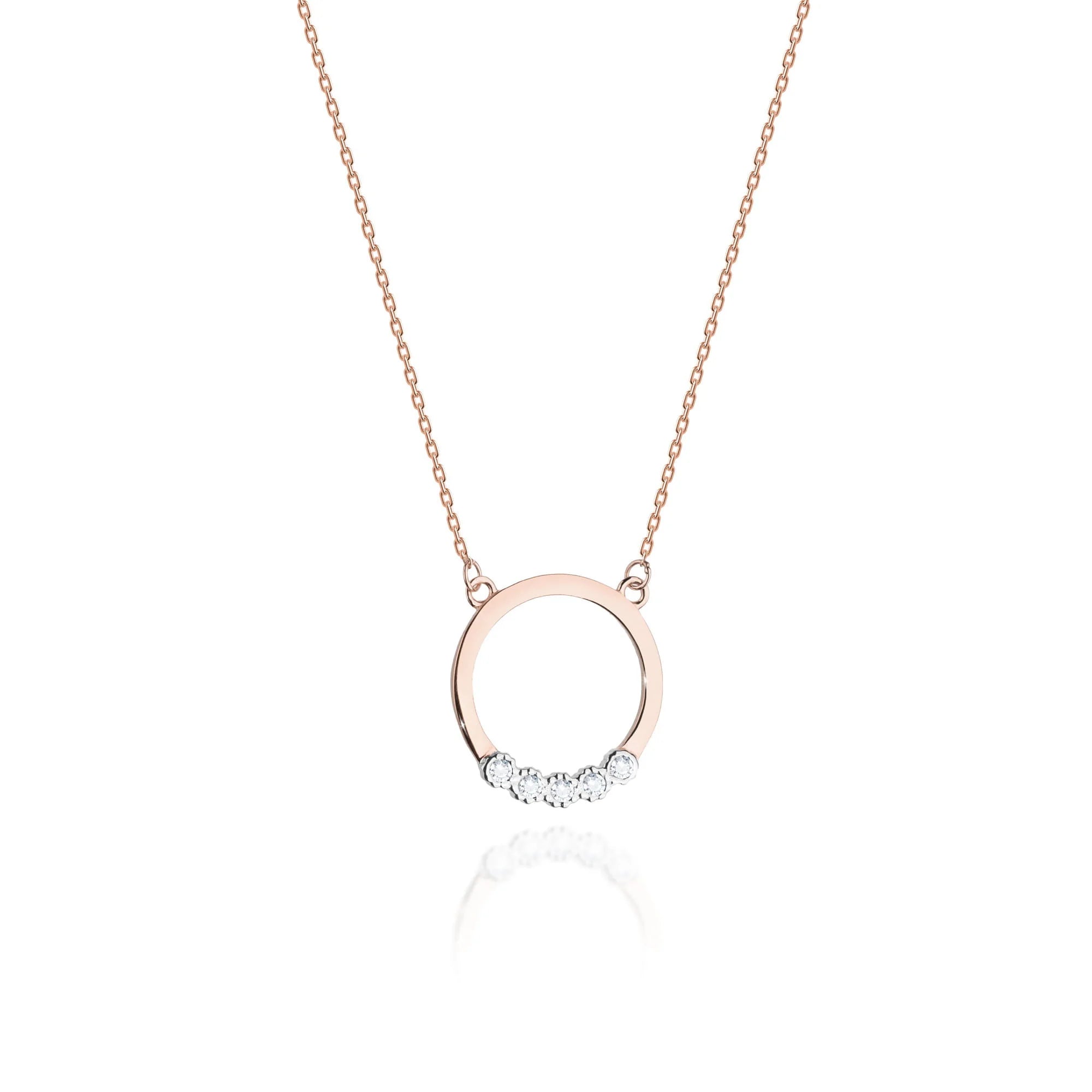 gold-celebrity-necklace-with-diamonds-circle-n0020