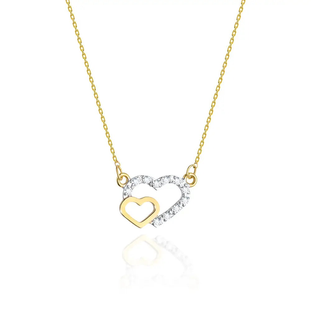 gold-celebrity-necklace-with-diamonds-circle-n0023