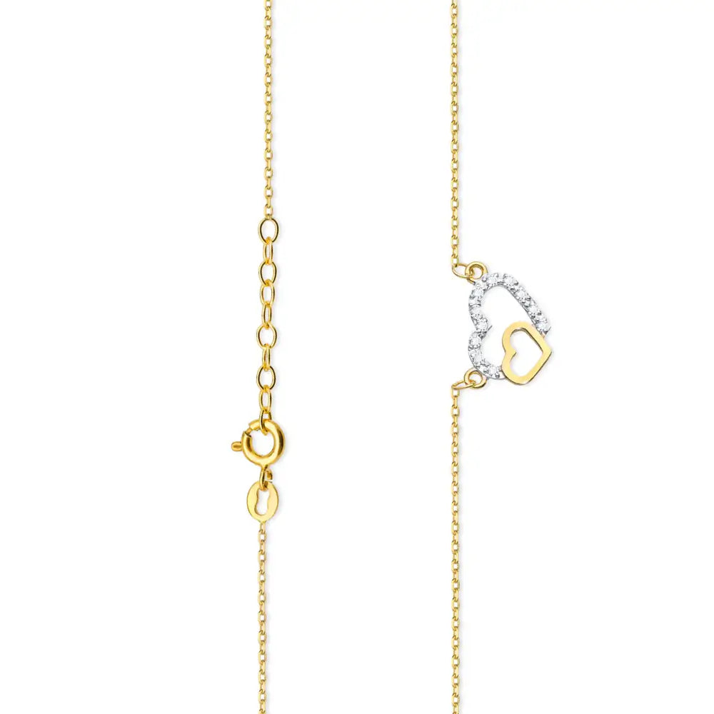zlatý-náhrdelník-celebrity-s-diamantmi-krúžok-n0023