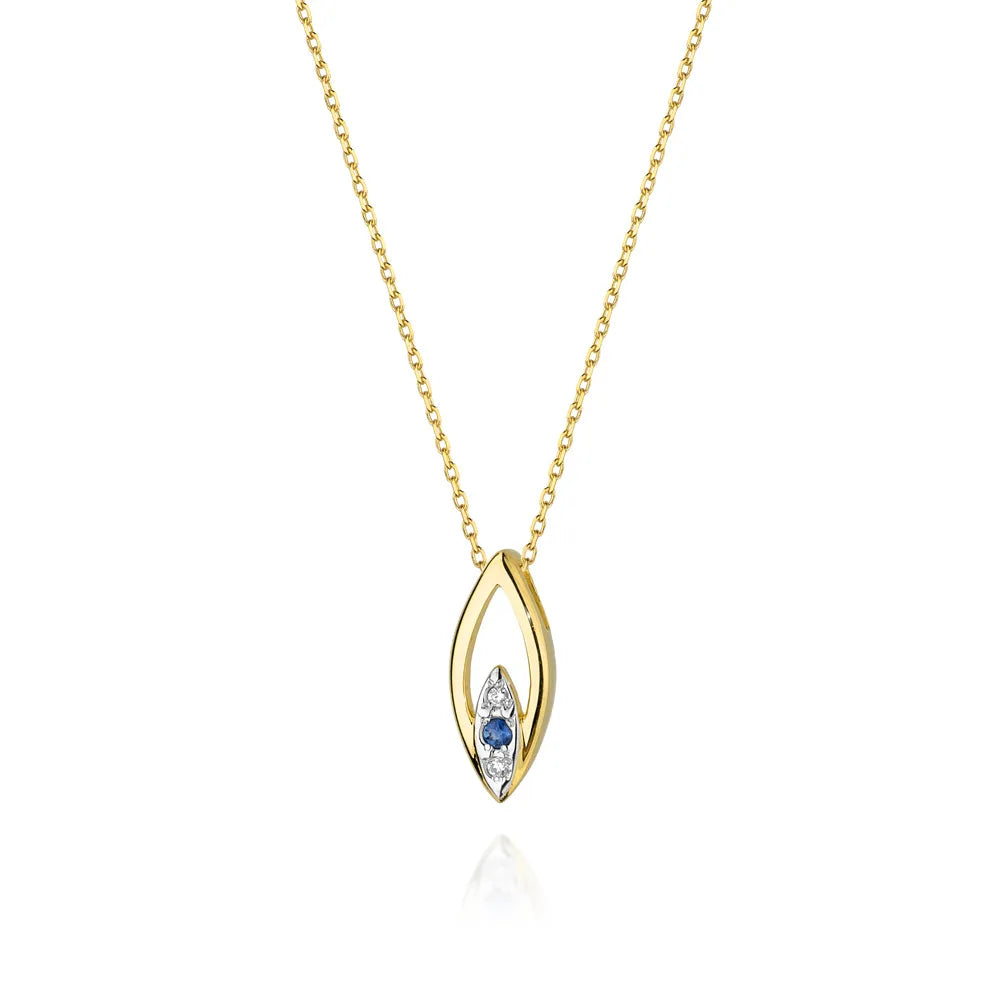 zlatý-náhrdelník-s-diamantmi-0-03ct-a-safírom-0-05ct-n0031-sab-01