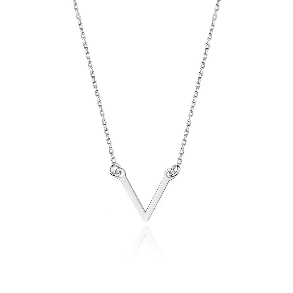 strieborný-náhrdelník-písmeno-v-n156-925-s