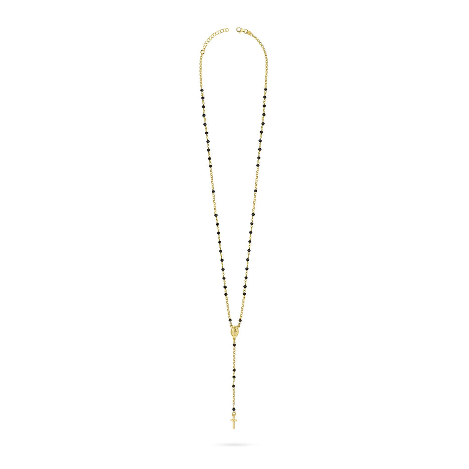 Pozlátený strieborný ruženec