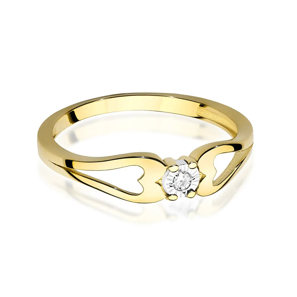 zlatý-prsteň-s-diamantom-0-03ct-p056-585-b0-03