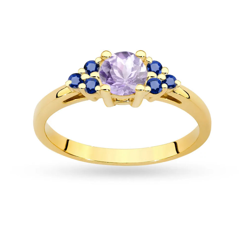 gold-ring-with-amethyst-and-sapphires-p127