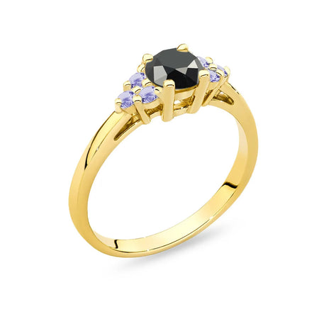gold-ring-with-black-diamond-and-tanzanites-p127
