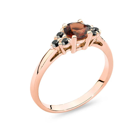 gold-ring-with-garnet-and-black-diamonds-p127