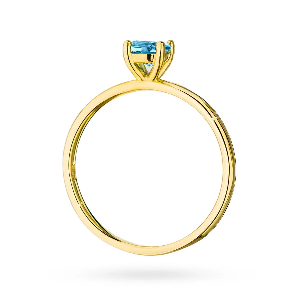 zlatý prsteň s 0,50 ct tanzanitom p149-585-ta0-50