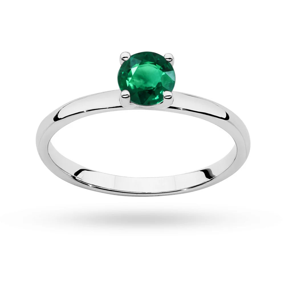 zlatý prsteň s 0,50 ct smaragdom p149 585 veľkosť 0,50
