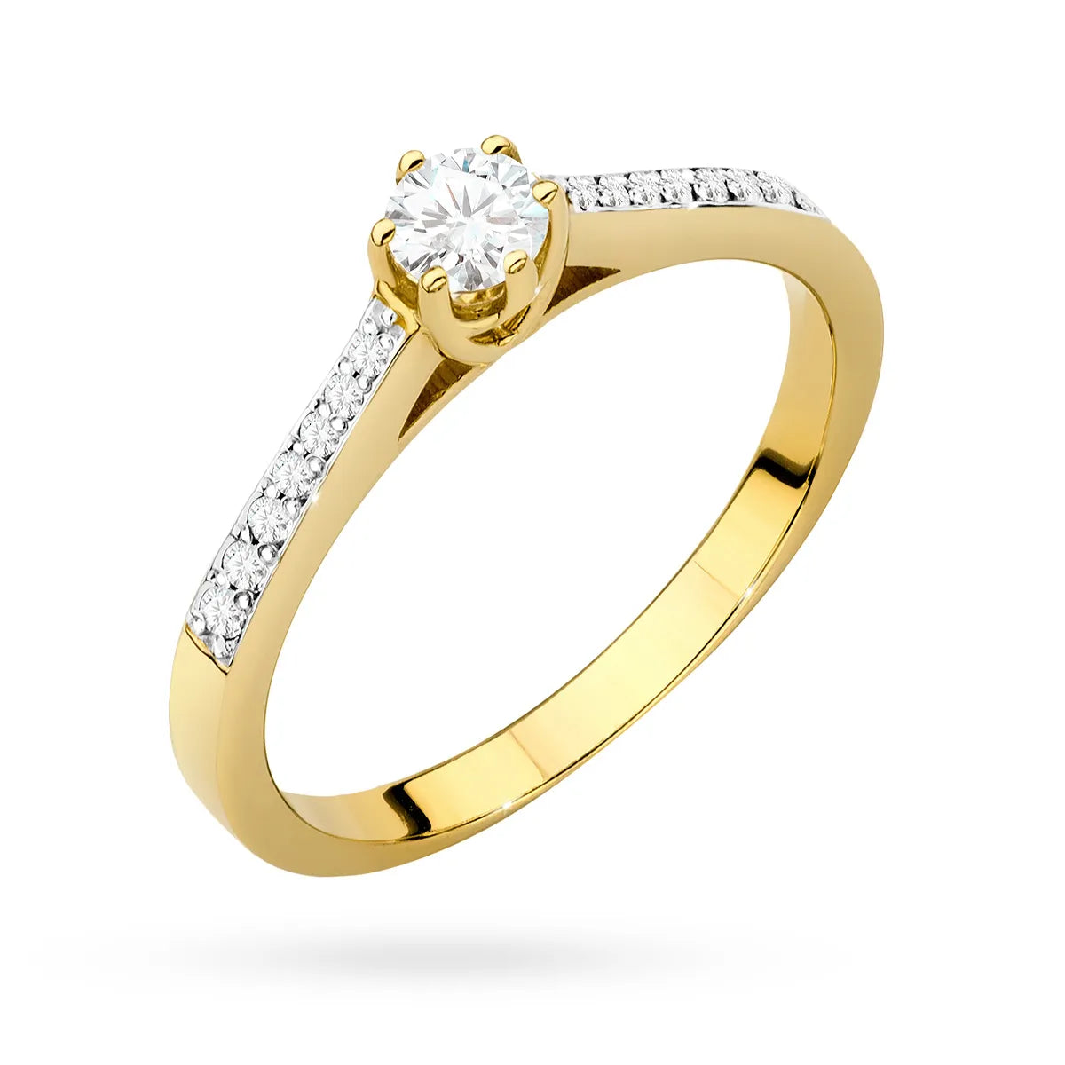 zlatý prsteň s diamantmi 0,20 ct a 0,092 ct p157-585-b0-29